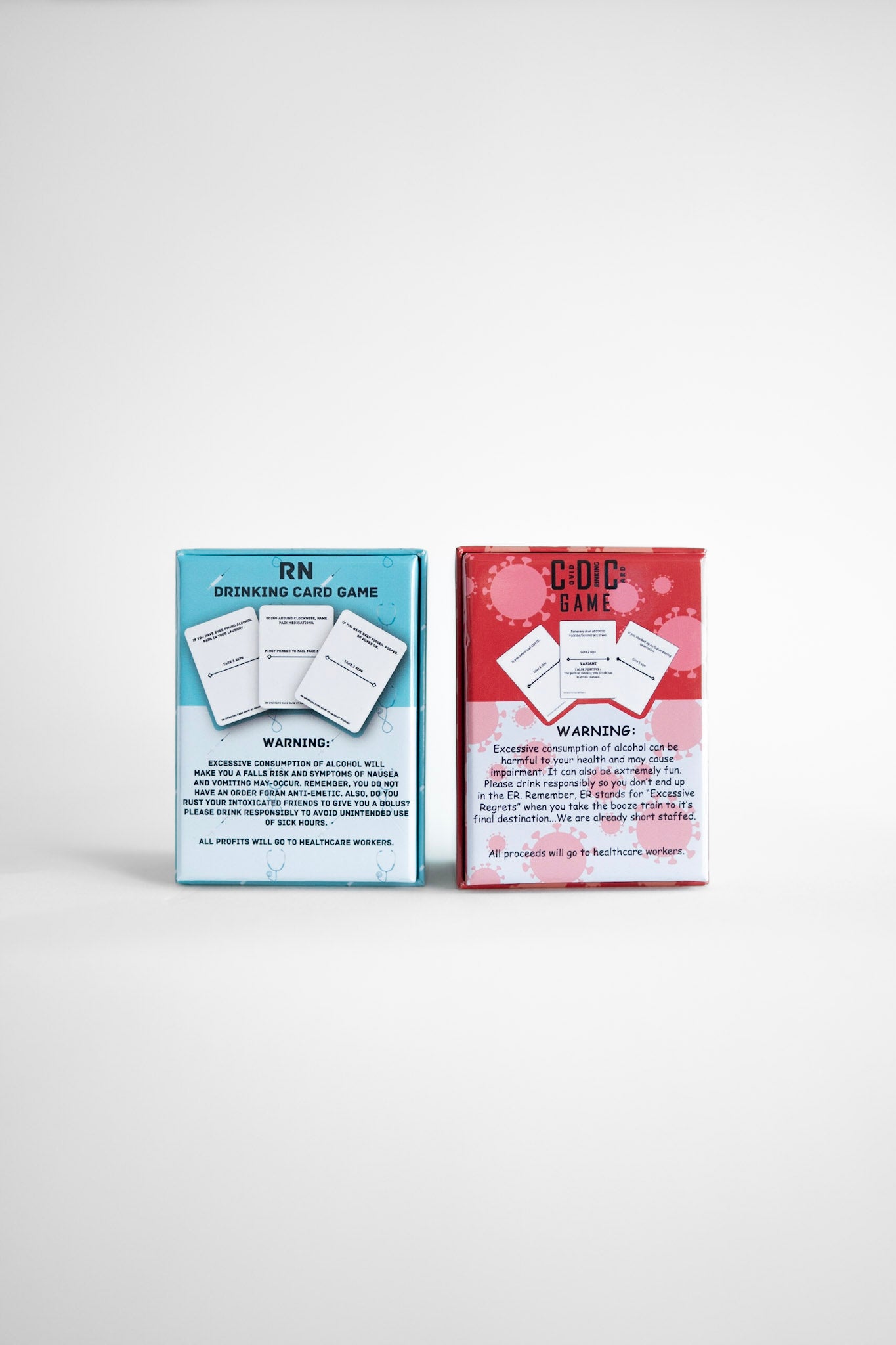 RN Drinking Card Game and CDC Game Preorder Bundle Pack Special