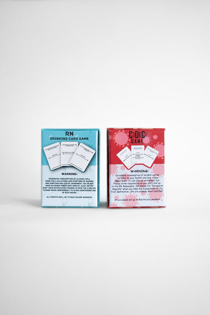 RN Drinking Card Game and CDC Game Preorder Bundle Pack Special