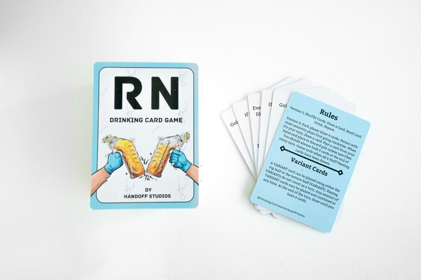 RN Drinking Card Game and CDC Game Preorder Bundle Pack Special