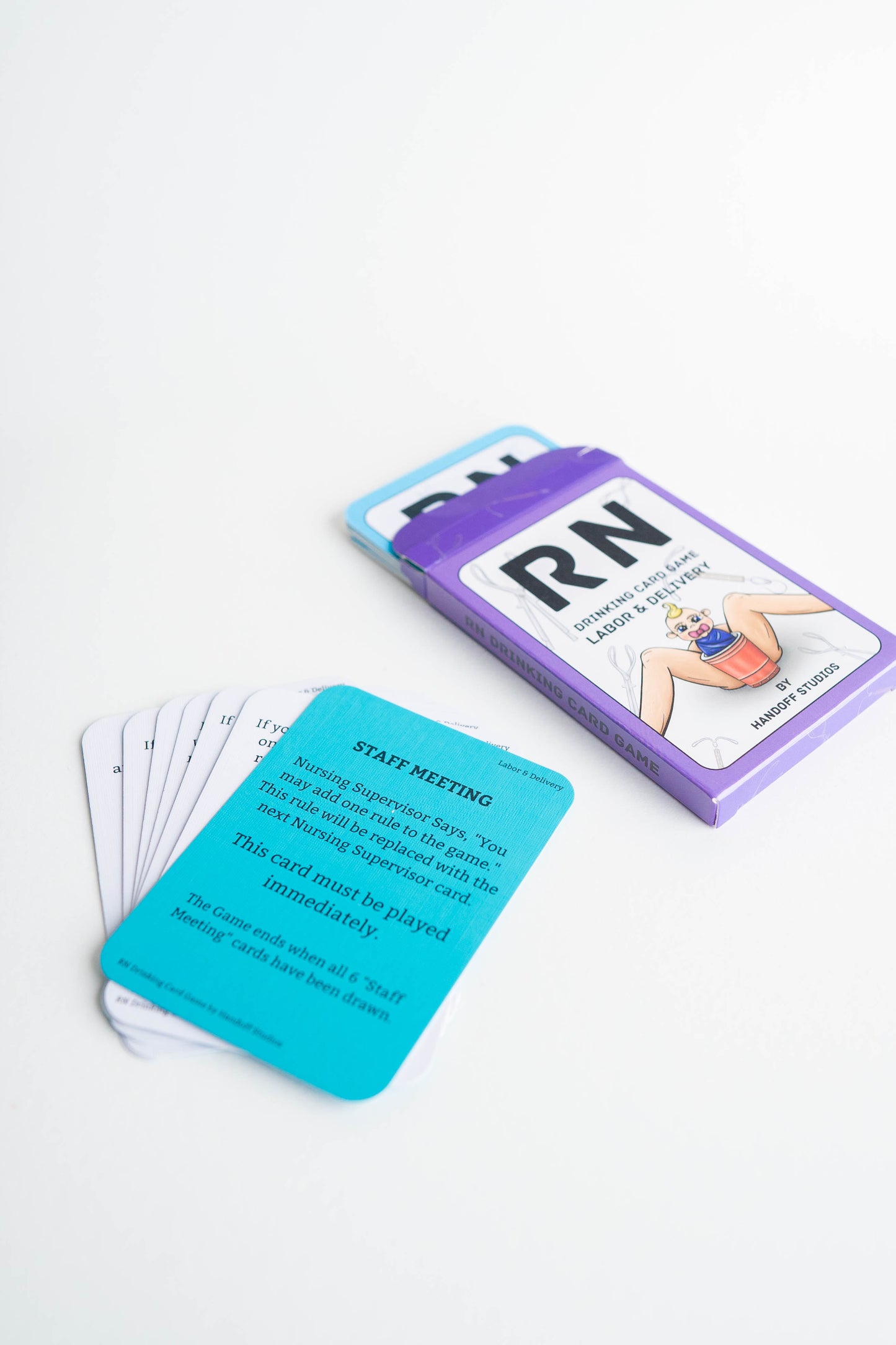 RN Drinking Card Game: Labor and Delivery Expansion Pack 1